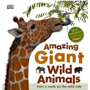 AMAZING GIANT WILD ANIMALS BOOK